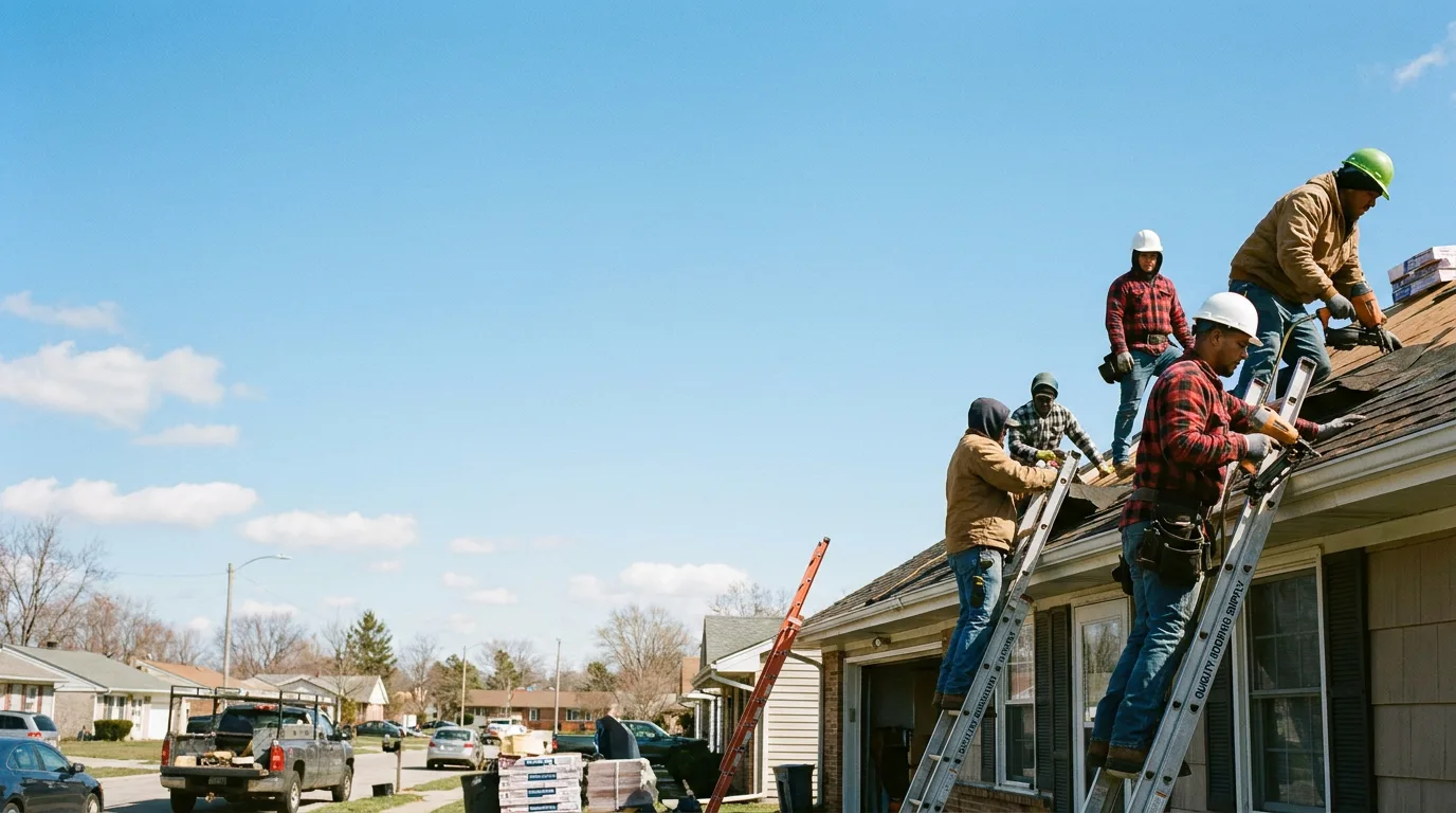 Roofing in Saint Francisville, IL near me